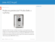 Tablet Screenshot of jakieagd.pl